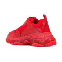 Balenciaga Triple S Clear Sole Red