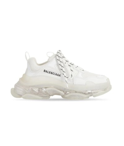 Balenciaga Triple S Clear Sole White