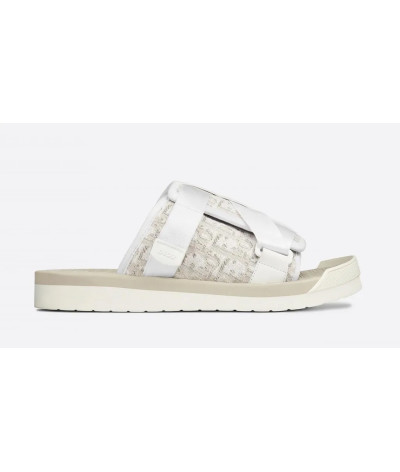 Dior Alpha Slide White