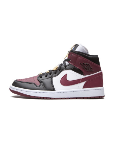 Nike Air Jordan 1 MID Black Beetroot