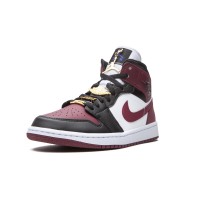 Nike Air Jordan 1 MID Black Beetroot