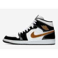 Nike Air Jordan 1 MID Black Gold