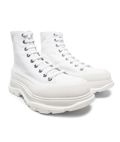 Alexander McQueen Tread Slick Boot White
