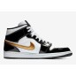 Nike Air Jordan 1 MID Black Gold Nike Air Jordan 1 MID Black Gold