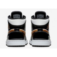 Nike Air Jordan 1 MID Black Gold