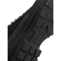 Alexander McQueen Tread Slick Lace Up Black