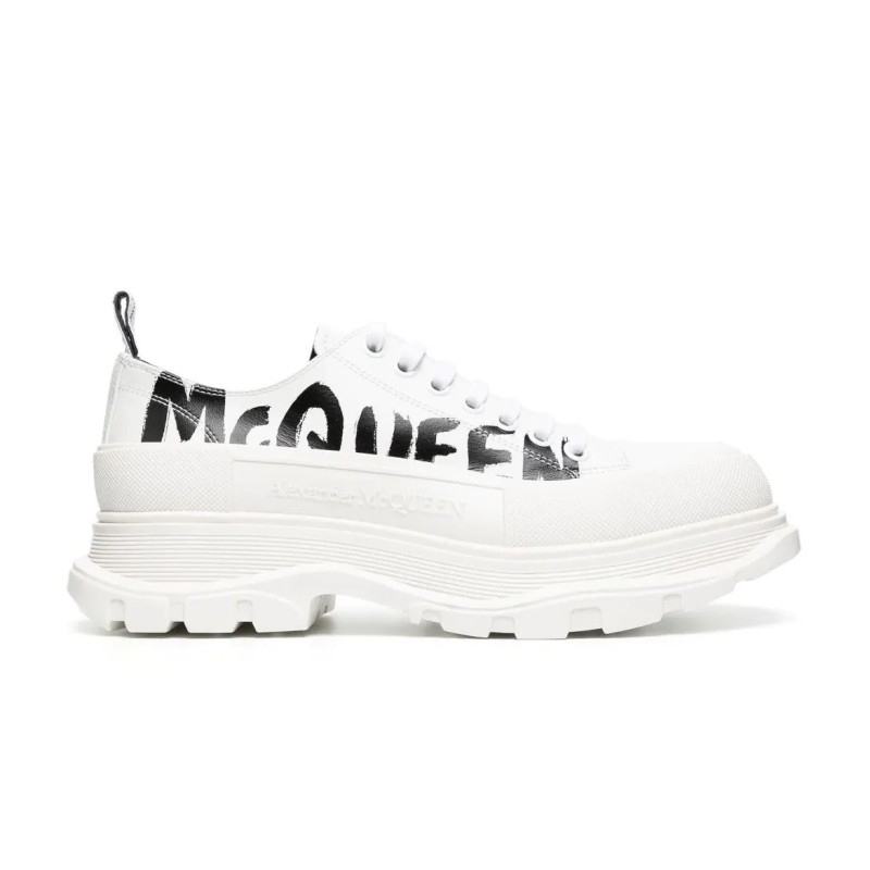 Alexander McQueen Tread Slick Lace Up Graffiti White Alexander McQueen Tread Slick Lace Up Graffiti White