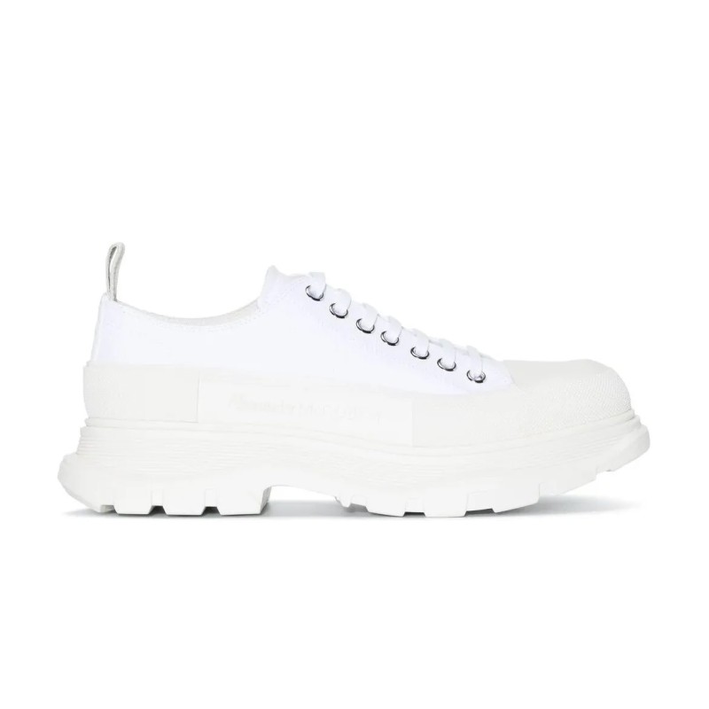 Alexander McQueen Tread Slick Lace Up White Alexander McQueen Tread Slick Lace Up White