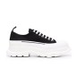Alexander McQueen Tread Slick Lace Up White Black Alexander McQueen Tread Slick Lace Up White Black