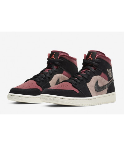 Nike Air Jordan 1 MID Black Gold