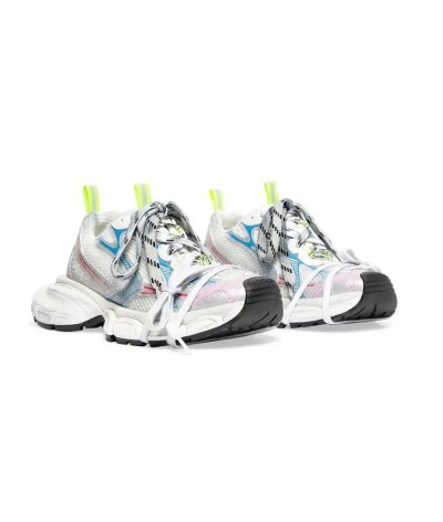 3XL Sneaker White Multicolor