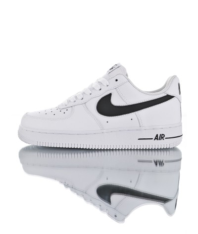 Nike Air Force 07´ Bianca Logo Nero