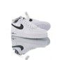Nike Air Force 07´ Bianca Logo Nero Nike Air Force 07´ Bianca Logo Nero