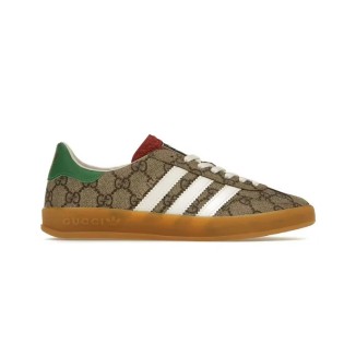 Adidas X Gucci Gazelle Beige Monogram