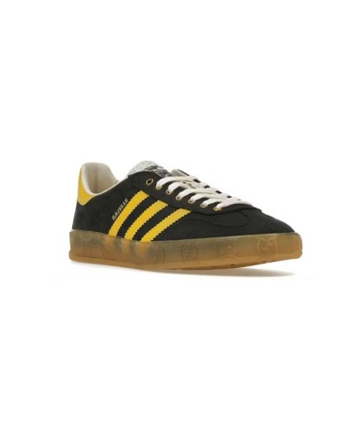 Adidas X Gucci Gazelle Black Monogram
