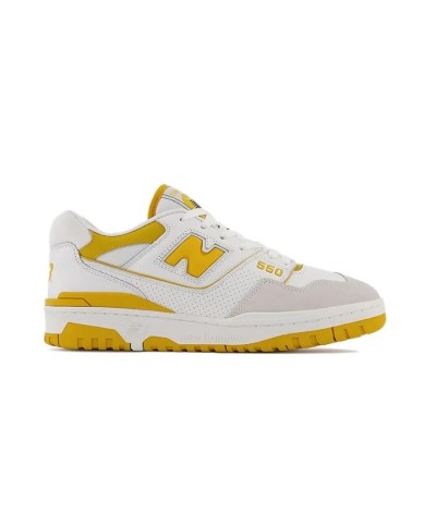 New Balance 550 Sea Salt Varsity Gold