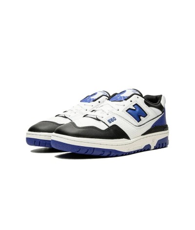 New Balance 550 White Black Royal