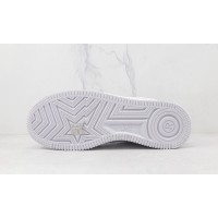 Bape STA Low White