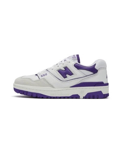New Balance 550 White Purple
