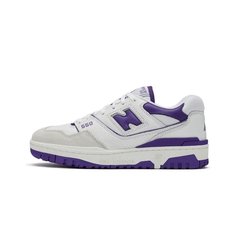 New Balance 550 White Purple