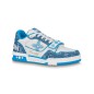 Louis Vuitton Sneaker Signature Blue Jeans