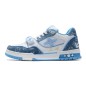 Louis Vuitton Sneaker Signature Blue Jeans