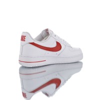 Nike Air Force 07´ Bianca Logo Rosso