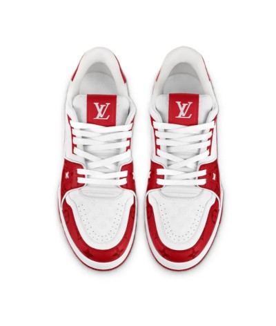 Louis Vuitton Sneaker Signature Red White