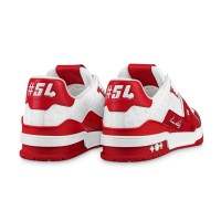 Louis Vuitton Sneaker Signature Red White