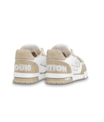 Louis Vuitton Trainer Sneaker Beige