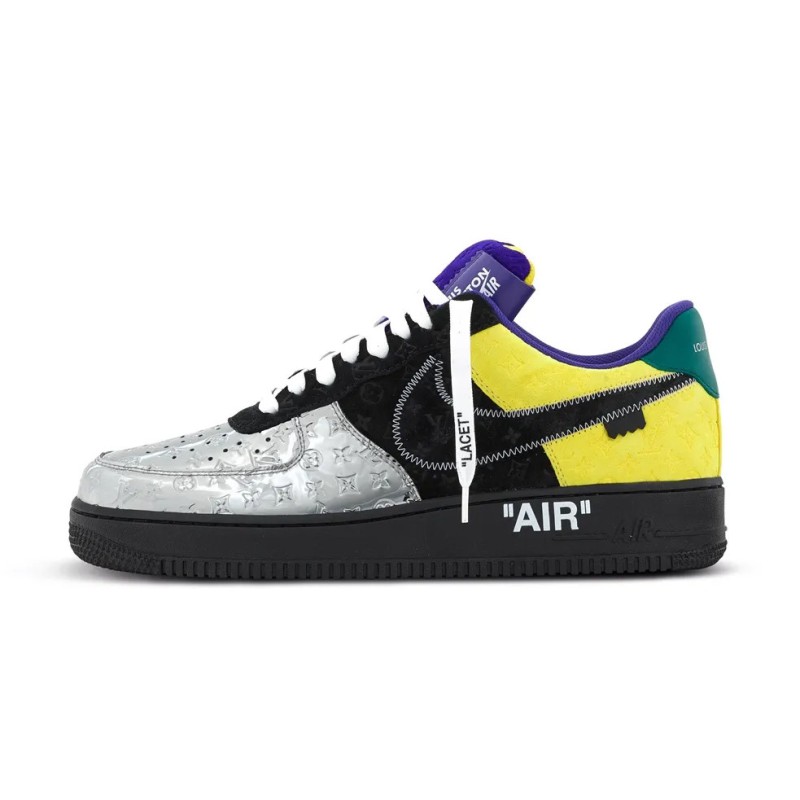 Louis Vuitton x Nike Air Force 1’07 LV8 Low Silver