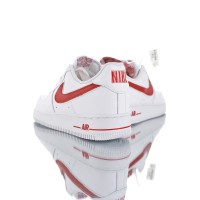 Nike Air Force 07´ Bianca Logo Rosso