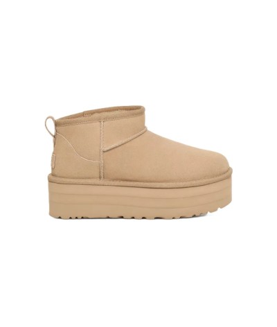 UGG Platform Classic Ultra Mini Mustard