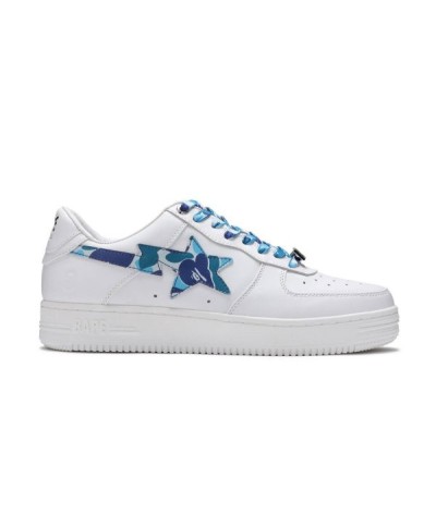 Bape STA Low White Blue