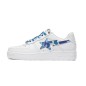 Bape STA Low White Blue Bape STA Low White Blue