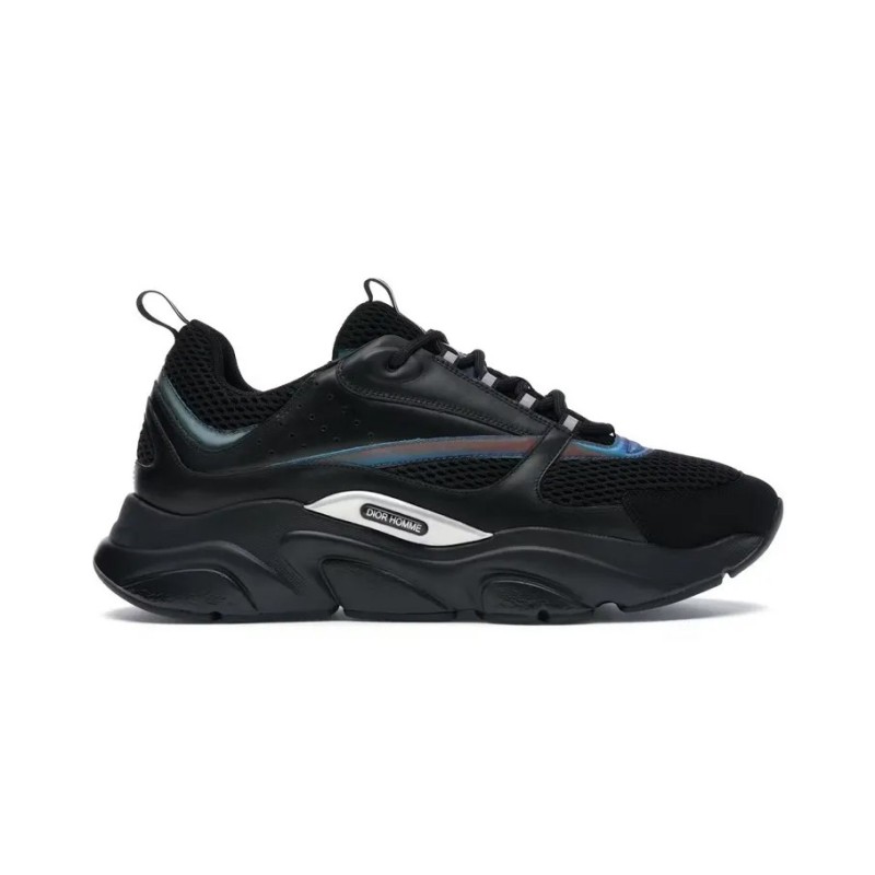 Dior B22 Black Reflective Rainbow