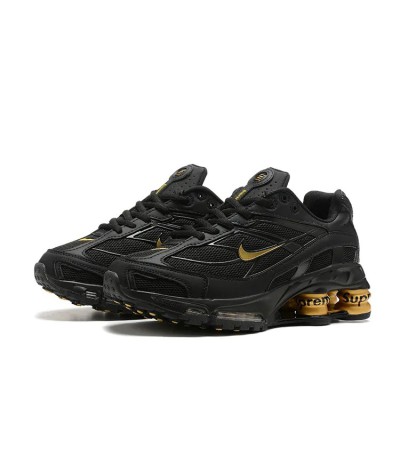 Nike Shox Ride 2 Supreme Black Gold