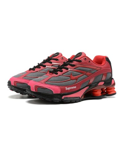 Nike Shox Ride 2 Supreme Red Grey