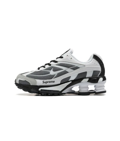 Nike Shox Ride 2 Supreme White Grey