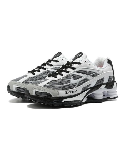 Nike Shox Ride 2 Supreme White Grey
