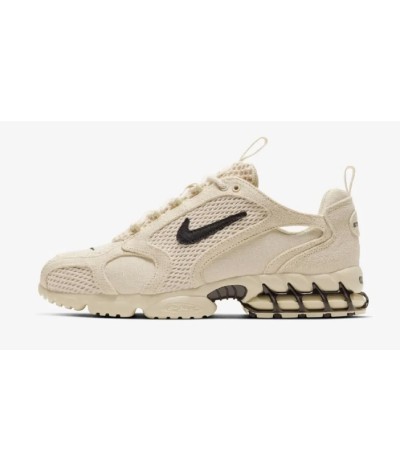 Stüssy x Nike Air Zoom Spiridon Cage 2 Fossil
