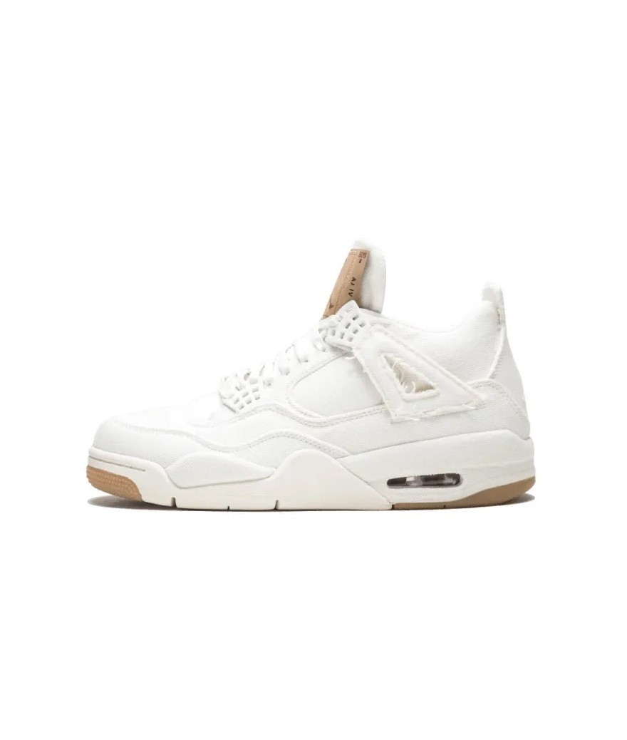 Nike Air Jordan 4 Retro NRG White Levis